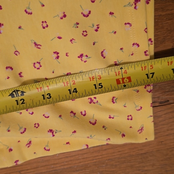 SO BRAND WOMENS WRAP FRONT YELLOW FLORAL CAMI WITH ADJUSTABLE STRAPS SIZE XXL - Picture 13 of 14